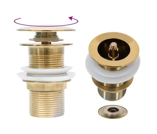 Vannasistabas Izlietne Ar Krānu Un Noteku, Brūns Rūdīts Stikls Vidaxl