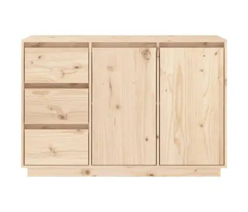 Kumode, 111X34X75 Cm, Priedes Masīvkoks Vidaxl