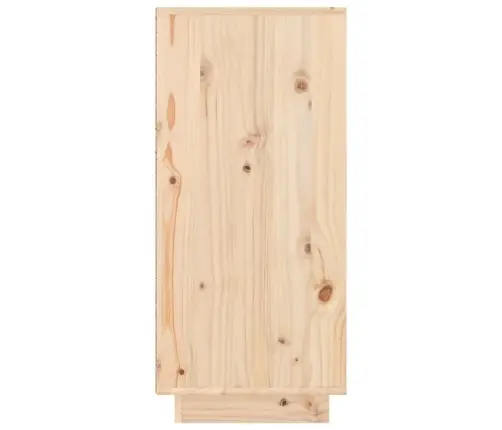 Kumode, 110X34X75 Cm, Priedes Masīvkoks Vidaxl