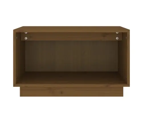 Tv Skapītis, Medus Brūns, 60X35X35 Cm, Priedes Masīvkoks Vidaxl