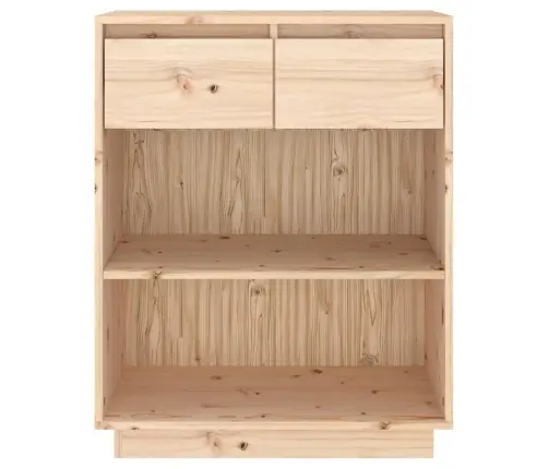 Konsoles Skapītis, 60X34X75 Cm, Priedes Masīvkoks Vidaxl