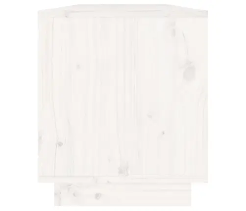 Tv Plaukts, Balts, 110,5X34X40 Cm, Priedes Masīvkoks Vidaxl Tv Plaukts, Balts, 110,5X34X40 Cm, Priedes Masīvkoks Vidaxl