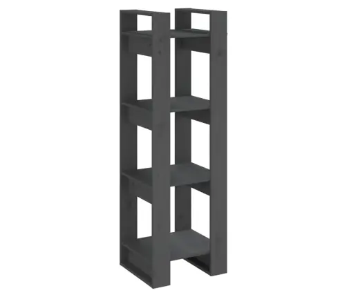 Grāmatu Plaukts, Pelēks, 41X35X125 Cm, Priedes Masīvkoks Vidaxl Grāmatu Plaukts, Pelēks, 41X35X125 Cm, Priedes Masīvkoks Vidaxl