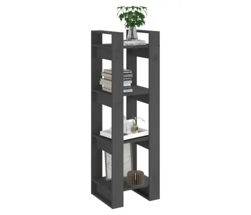 Grāmatu Plaukts, Pelēks, 41X35X125 Cm, Priedes Masīvkoks Vidaxl Grāmatu Plaukts, Pelēks, 41X35X125 Cm, Priedes Masīvkoks Vidaxl