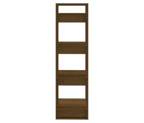 Spintelė Knygoms/Kambario Pertvara, Ruda, 41X35X125cm Mediena