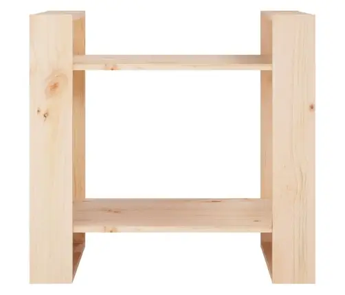 Grāmatu Plaukts, 60X35X57 Cm, Priedes Masīvkoks Vidaxl