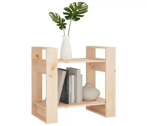 Grāmatu Plaukts, 60X35X57 Cm, Priedes Masīvkoks Vidaxl