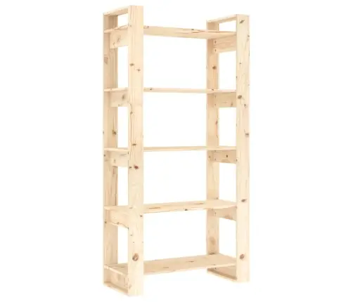 Knygų Spintelė/Kambario Pertvara, 80X35X160 cm Masyvi Mediena