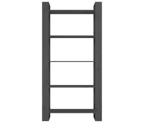 Spintelė Knygoms/Kambario Pertvara, Pilka, 80X35X160cm Mediena