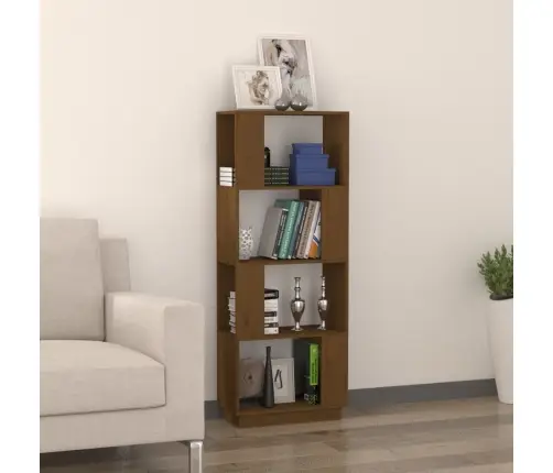 Spintelė Knygoms/Kambario Pertvara, Ruda, 51X25X132cm Pušis