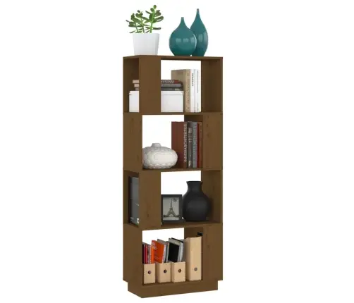 Spintelė Knygoms/Kambario Pertvara, Ruda, 51X25X132cm Pušis
