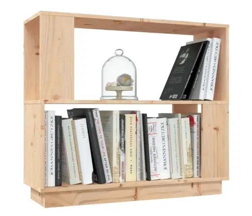 Grāmatu Plaukts, 80X25X70 Cm, Priedes Masīvkoks Vidaxl