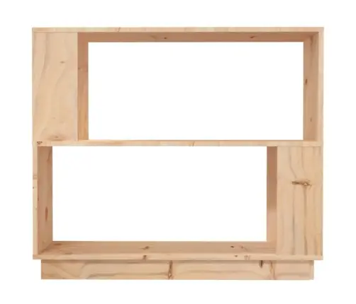 Grāmatu Plaukts, 80X25X70 Cm, Priedes Masīvkoks Vidaxl