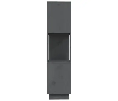 Spintelė Knygoms/Kambario Pertvara, Pilka, 80X25X101cm Pušis Spintelė Knygoms/Kambario Pertvara, Pilka, 80X25X101cm Pušis