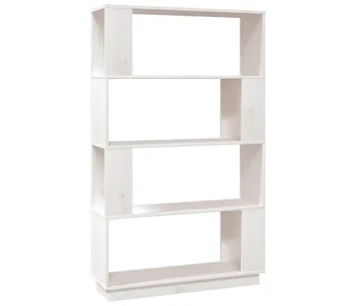 Spintelė Knygoms/Kambario Pertvara, Balta, 80X25X132cm Pušis Spintelė Knygoms/Kambario Pertvara, Balta, 80X25X132cm Pušis