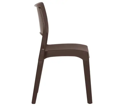 Dārza Krēsli, 2 Gab., Brūni, Polipropilēns Vidaxl