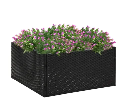 Taimekast, Must, 80 X 80 X 40 cm Polürotang