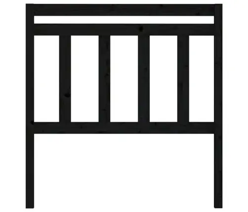 Voodipeats, Must, 81 X 4 X 100 cm Männipuit