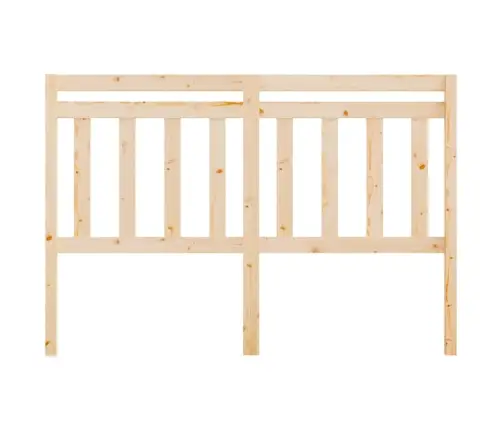 Lovos Galvūgalis, 126X4X100cm Pušies Medienos Masyvas