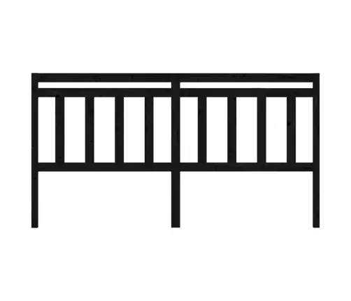 Voodipeats, Must, 206 X 4 X 100 cm Männipuit