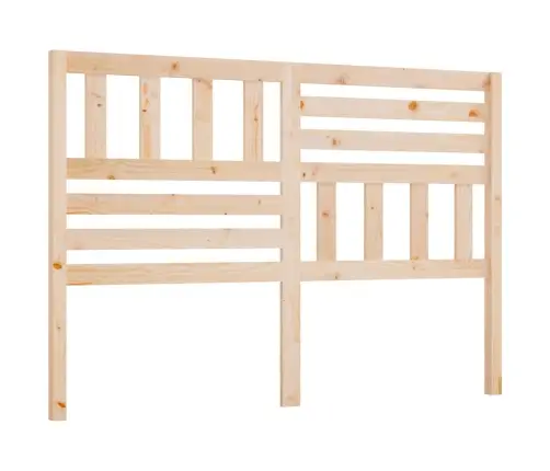 Gultas Galvgalis, 126X4X100 Cm, Priedes Masīvkoks Vidaxl