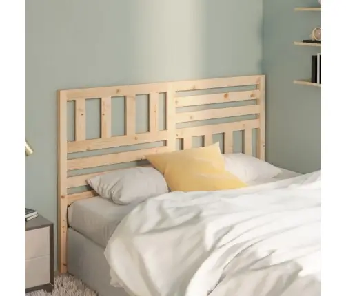 Gultas Galvgalis, 126X4X100 Cm, Priedes Masīvkoks Vidaxl