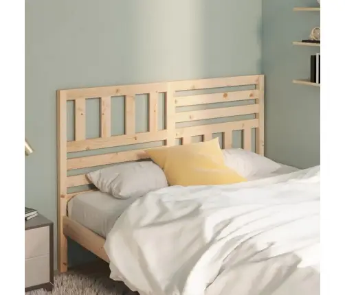 Gultas Galvgalis, 126X4X100 Cm, Priedes Masīvkoks Vidaxl
