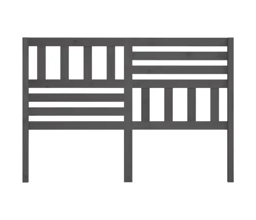 Gultas Galvgalis, Pelēks, 146X4X100 Cm, Priedes Masīvkoks Vidaxl Gultas Galvgalis, Pelēks, 146X4X100 Cm, Priedes Masīvkoks Vidaxl