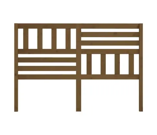 Gultas Galvgalis, Medus Brūns, 166X4X100 Cm, Priedes Masīvkoks Vidaxl