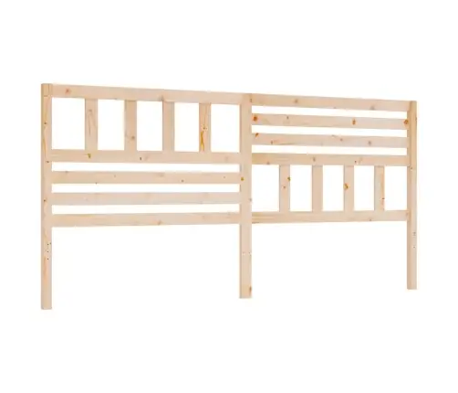 Gultas Galvgalis, 186X4X100 Cm, Priedes Masīvkoks Vidaxl