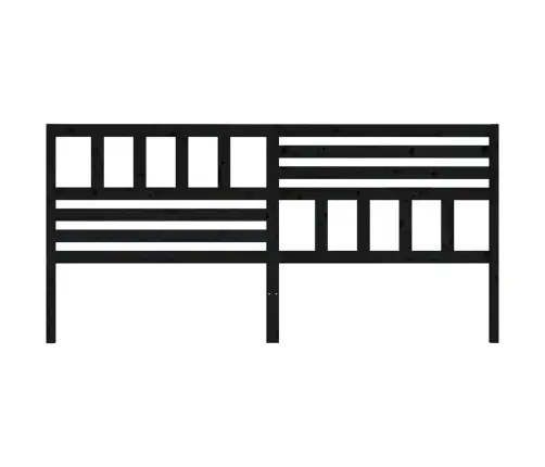 Voodipeats, Must, 186 X 4 X 100 cm Männipuit