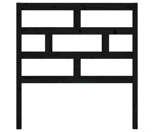 Voodipeats, Must, 96 X 4 X 100 cm Männipuit