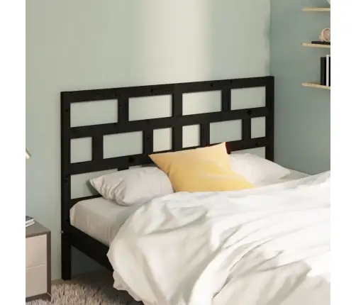 Voodipeats, Must, 146 X 4 X 100 cm Männipuit