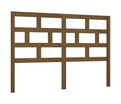 Lovos Galvūgalis, Medaus Rudas, 156X4X100cm Pušies Masyvas