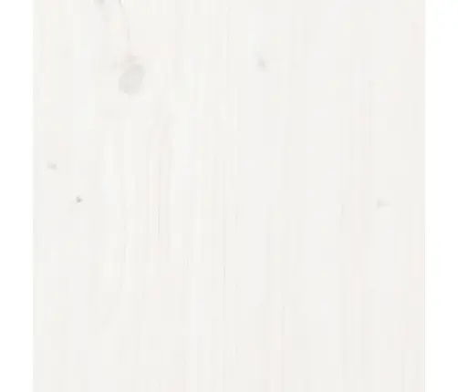 Gultas Galvgalis, Balts, 166X4X100 Cm, Priedes Masīvkoks Vidaxl