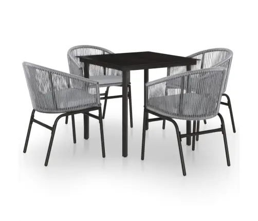 5-Osaline Aiamööblikomplekt, Hall