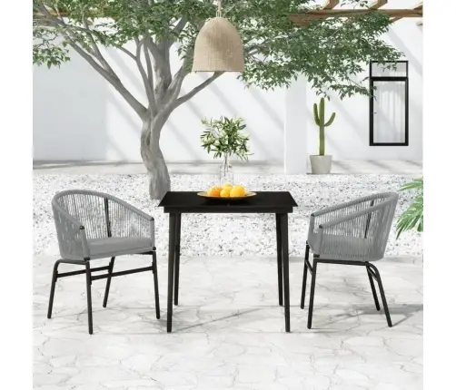 3-Osaline Aiamööblikomplekt, Hall