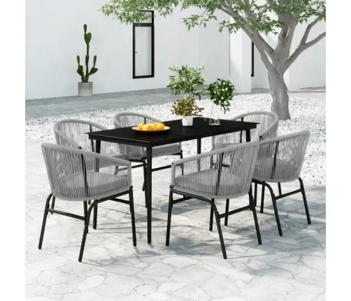 7-Osaline Aiamööblikomplekt, Hall