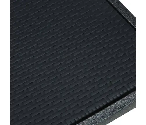 5-Osaline Aiamööbli Komplekt, Must