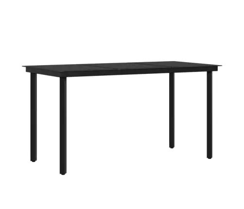 5-Daļīgs Dārza Mēbeļu Komplekts Ar Matračiem, Bēša Ar Melns Vidaxl