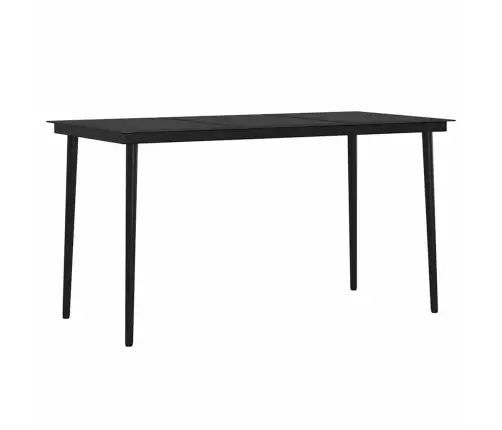 7-Daļīgs Dārza Mēbeļu Komplekts Ar Matračiem, Pelēka Ar Melns Vidaxl