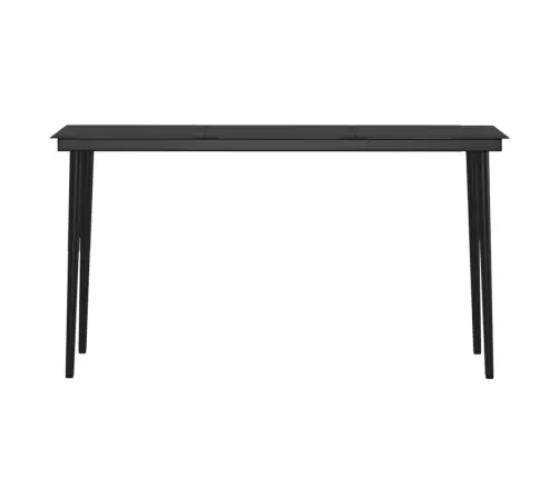 5-Daļīgs Dārza Mēbeļu Komplekts Ar Matračiem, Brūns, Melns Vidaxl