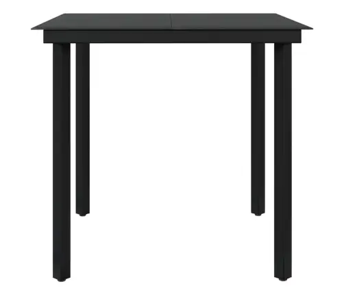 Sodo Komplektas Su Pagalvėlėmis, 3 Dalių, Pilkas Ir Juodas