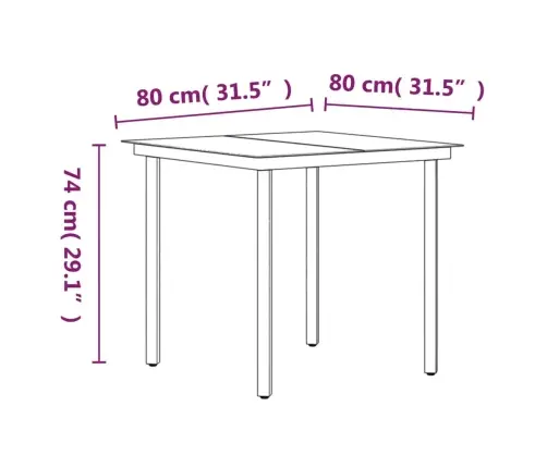 5-Daļīgs Dārza Mēbeļu Komplekts Ar Matračiem, Pelēks, Melns Vidaxl