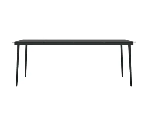 7-Daļīgs Dārza Mēbeļu Komplekts, Brūns, Melns Vidaxl