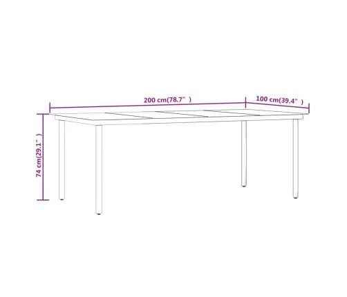 7-Osaline Aiamööbli Komplekt Patjadega, Beež