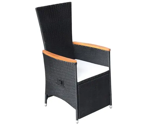 Sodo Komplektas Su Pagalvėlėmis, 9 Dalių, Juodas