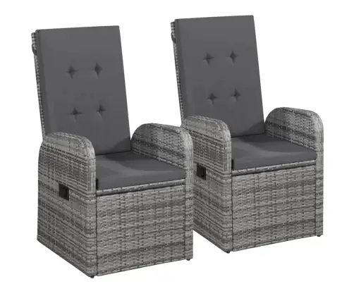 9-Osaline Aiamööbli Komplekt Patjadega, Hall