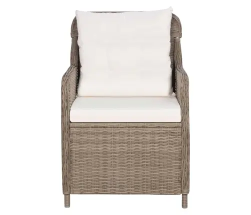 3-Daļīgs Dārza Mēbeļu Komplekts, Brūns Vidaxl