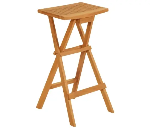 5-Daļīgs Bāra Mēbeļu Komplekts, Saliekams, Masīvs Tīkkoks  Vidaxl